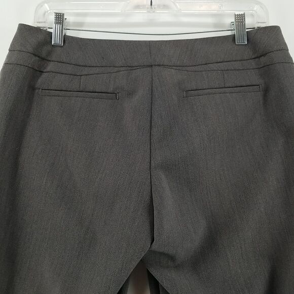 Worthington Trouser Pants Women's 10 Petite Modern Fit Straight Leg Grey Office - Picture 5 of 11